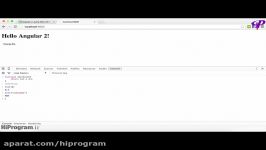 اموزش فریم ورک AngularJS جلسه دهم سلام برنامه