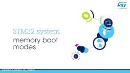 how to use STM32 system memory boot modes