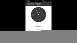 نرم افزار ClockQ Analog  clock widget اندروید