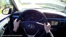 2014 Toyota Corolla S  WR TV POV Test Drive