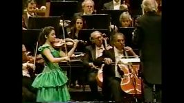 ویولن سارا چانگ  Mendelssohn Violin Concerto Mvt 2