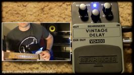 افکت گیتار الکتریک Behringer Vintage Delay Pedal VD400