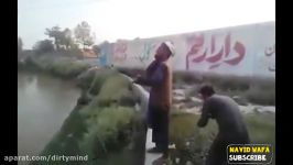 کلیپ خنده دار فوق العاده وحشتناک  مردم ازخنده 