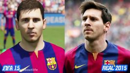 تغییرات چهره لیونل مسی در فیفا FIFA 04 تا FIFA 17