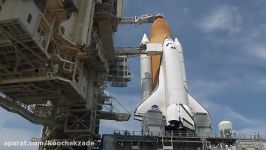 NASA Launching flight and landing of a space shuttle  HD quality