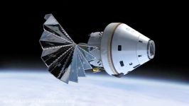 Orion Spacecraft Moon Mission Animation