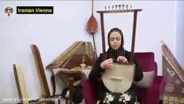 ‫نواختن چنگ ارجان توسط بانو‬