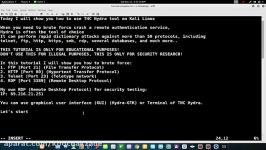 How to use THC Hydra tool on Kali Linux FTP HTTP Telnet RDP FULL TUTORIAL