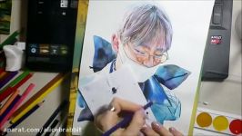 BTS Kim TaeHyung drawing