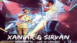 Xaniar Ft Sirvan Khosravi – Bedoone To Live in Concert آهنگ جدید زانیار