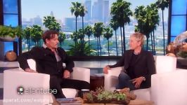 Johnny Depps Beautiful Gift for Ellen