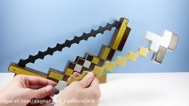 Minecraft Bow and Arrow Toy Launcher from Mattel