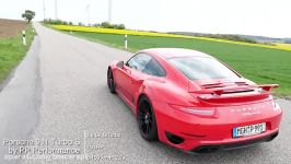 Porsche 911 TURBO S 750 HP ACCELERATION 0 312 kmh PP Performance by AutoTopNL