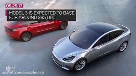 جزییات خودروی الکتریکی Tesla Model 3