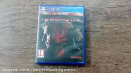 انباکسینگ بازی mgsv.the phantom pain