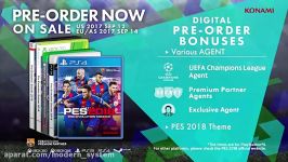 Pro Evolution Soccer 2018  Teaser Trailer 1080p 60ᶠᵖˢ HD ✔