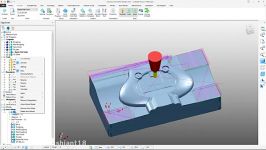 PowerMill 2018 Getting Started  Tutorial 5  Finishing Toolpaths