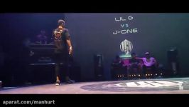 بتل زیبا دیدنی bboy lil g Vs J one 2017