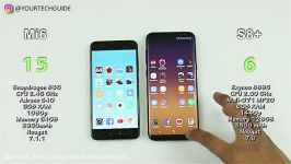 Xiaomi Mi6 vs Galaxy S8 plus  Speed Test