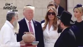 The President Trump Visit to the Wailing Wall in Jerusalem