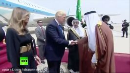 RAW Trump in Saudi Arabia for first foreign visit meets King Salman