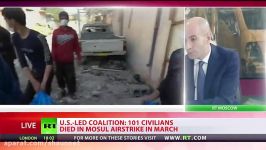 Pentagon shifts blame to ISIS for 100+ civilians killed during US airstrike in Mosul