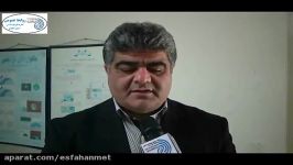 مصاحبه مدیرکل هواشناسی اصفهان در فریدونشهر13960303