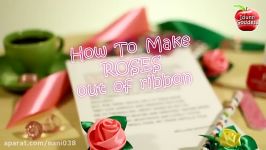 DIY Ribbon Rose  How To Make Rose Buds Out Of Ribbon