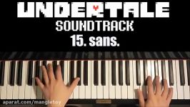 Undertale OST  15. sans. Piano Cover by Amosdoll