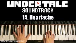 Undertale OST  14. Heartache Piano Cover by Amosdoll