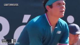 Milos Raonic Vs Tomas Berdych  Lyon 2017 SF Highlights HD