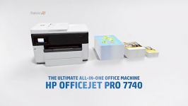 نمایی پرینتر HP OfficeJet Pro 7740