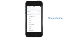 Ringtone های جدید iOS7 را بشنوید