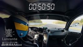 مکلارن رکورددار نوربرگ رینگ McLaren P1 LM Nürburgring