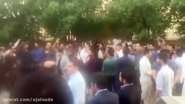 تجمع گسترده در مقابل فرمانداری درخواست مردم برای ابطا