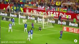 Paco Alcacer Goal  Barcelona vs Alaves 3 1  27 May 2017