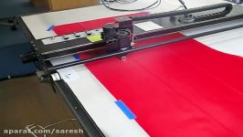 دستگاه برش لیزر پارچه اتوماتیک CNC plotter cutter