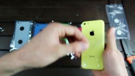 جعبه گشایی انباکسینگ apple iphone 5 c