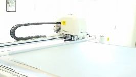 Multi ply cnc cutting machine for textiles and posites