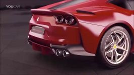 فراری 812 Superfast 2017  امکانات، رانندگی طراحی
