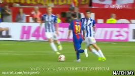 گل زیبای لیونل مسی به آلاوز در فینال جام حذفی اسپانیا