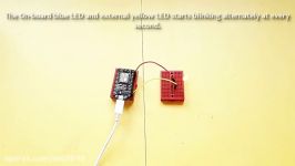 پروژه LED چشمک زن ESP8266 + آموزش راه اندازی اولیه