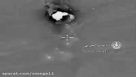 حمله هلیکوپترهای نظامی روسی سوری به کاروان نظامی داعش