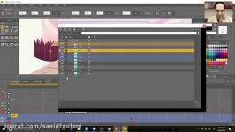 56 آموزش Layers در MOHO  Anime studio  سعید طوفانی