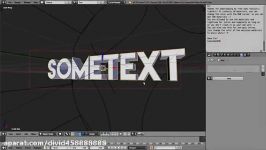 TUTORIAL Texturing a text  No UV unwrapping needed