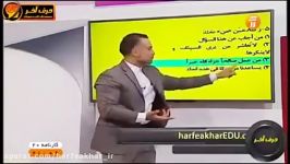 عربی کنکور موسسه حرف آخر تست های من ما استاد واعظی