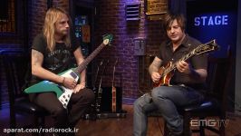 Richie Faulkner of Judas Priest gives a quick warm up tip on EMGtv