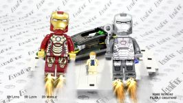 Iron Man WAR MACHINE EXTREMIS Sea Port Battle 76006 Lego Marvel Super Heroes Animated Review