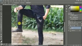 Photoshop CC  Background Change and Photo Retouch Tutorial