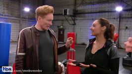 Conan Works Out With Wonder Woman Gal Gadot  CONAN on TBS